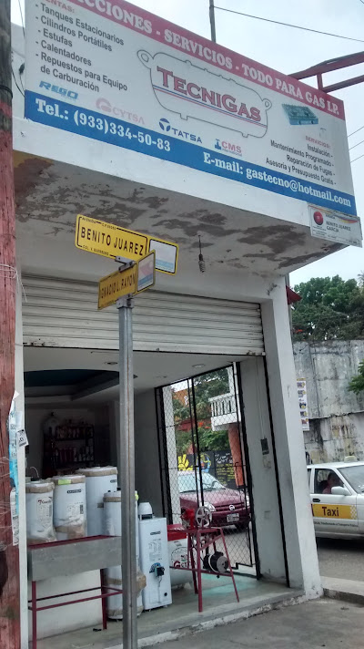 Tecnigas en Comalcalco