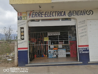 Ferretería Avendaño (Democracia Sur) en Ajalpan