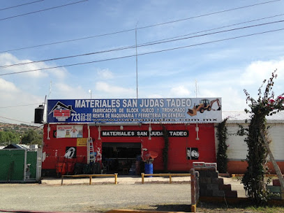 Materiales San Judas Tadeo en Tepeji del Río de Ocampo