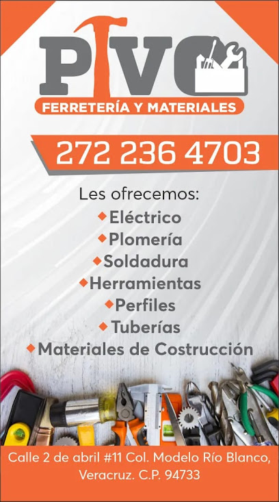 Ferretería y Materiales Pivo en Orizaba