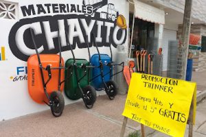 Materiales Chayito en Ebano