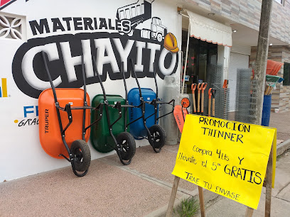Materiales Chayito en Ebano