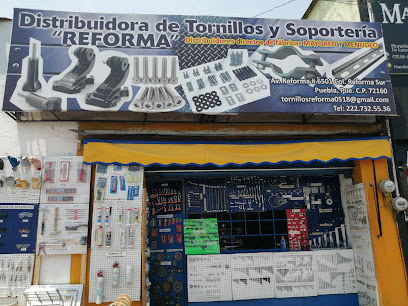 Distribuidora de Tornillos y Soporteria Reforma en Puebla