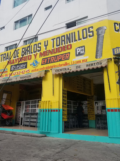 Ferretería Central de Birlos y Tornillos en Puebla