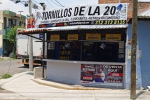 Tornillos de La 20 en Colima