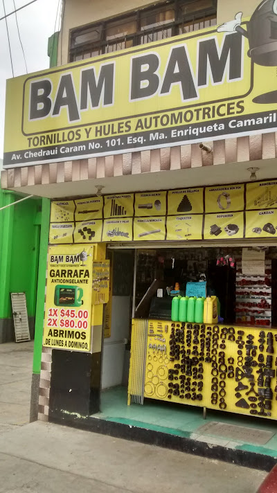 Hules y Tornillos Automotrices Bam Bam en Xalapa
