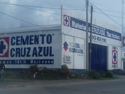 Materiales Cruz Azul Tlachichuca en Tlachichuca