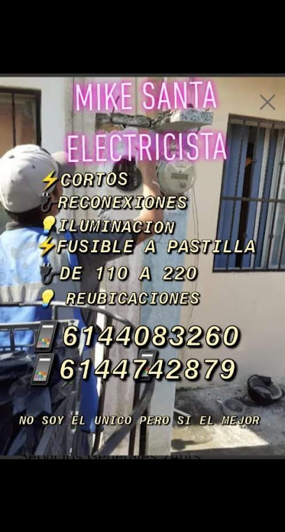 Mike Santa Electricista Chihuahua en Chihuahua