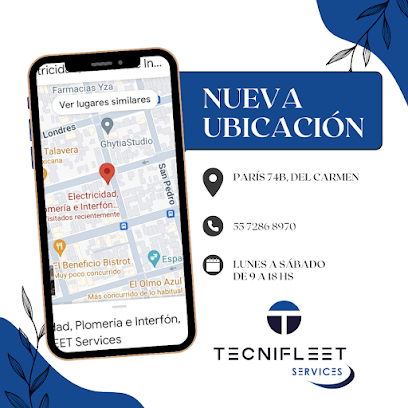 Electricidad e Interfón, Tecnifleet Services en Coyoacán