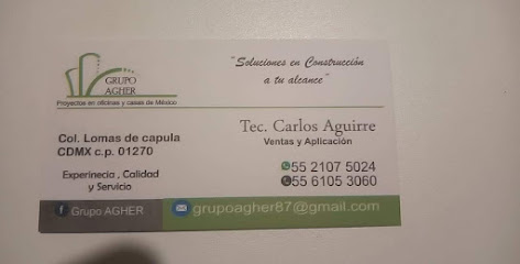 Mantenimiento Plomería Electricidad Albañilería Pintura Grupo Agher en Álvaro Obregón