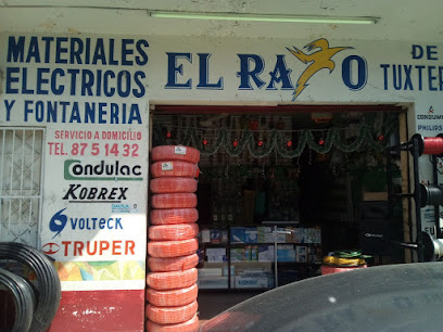 Materiales Eléctricos y Fontanería El Rayo en San Juan Bautista Tuxtepec