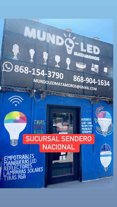 Mundo Led Sendero Matamoros en Matamoros